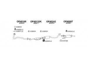 VENEPORTE 400269 išmetimo sistema