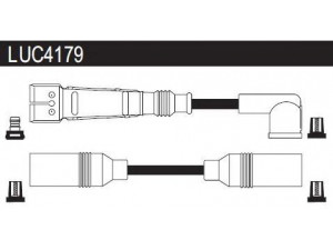 LUCAS ELECTRICAL LUC4179 uždegimo laido komplektas 
 Kibirkšties / kaitinamasis uždegimas -> Uždegimo laidai/jungtys