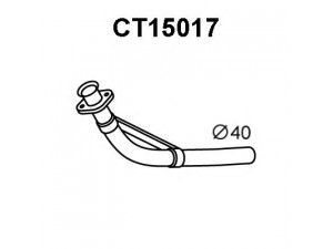 VENEPORTE CT15017 išleidimo kolektorius
170263, 170291, 1702SB91, 179291