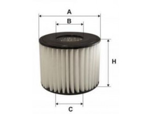 UNIFLUX FILTERS XA1620 oro filtras 
 Techninės priežiūros dalys -> Techninės priežiūros intervalai
17801-58010, 1780158010, 17801-44010