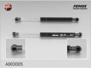 FENOX A903005 dujinė spyruoklė, bagažinė 
 Priedai -> Bagažinė/pakrovimo skyrius
1124003, XS41F406A10AF