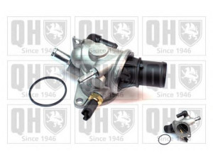 QUINTON HAZELL QTH722K termostatas, aušinimo skystis 
 Aušinimo sistema -> Termostatas/tarpiklis -> Thermostat
60676066, 60676067, 60817042
