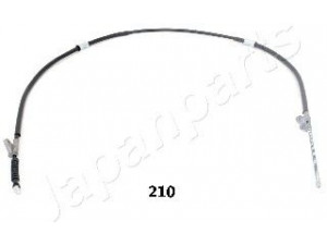 JAPANPARTS BC-210 trosas, stovėjimo stabdys 
 Stabdžių sistema -> Valdymo svirtys/trosai
4643020360, 4643020361