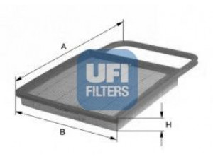 UFI 30.196.00 oro filtras 
 Techninės priežiūros dalys -> Techninės priežiūros intervalai
03D129620
