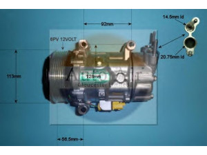 AUTO AIR GLOUCESTER 14-1125 kompresorius, oro kondicionierius 
 Oro kondicionavimas -> Kompresorius/dalys
9223392