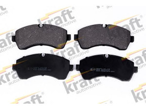 KRAFT AUTOMOTIVE 6001016 stabdžių trinkelių rinkinys, diskinis stabdys 
 Techninės priežiūros dalys -> Papildomas remontas
0044206820, 0044208220, 0054205320