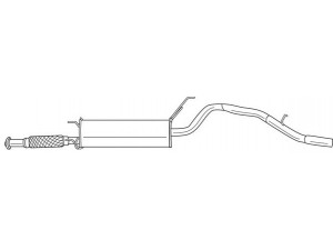 AKS DASIS SG21603 galinis duslintuvas