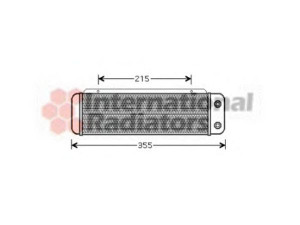 VAN WEZEL 30003324 alyvos aušintuvas, variklio alyva 
 Aušinimo sistema -> Radiatorius/alyvos aušintuvas -> Alyvos aušintuvas
1021800265, A1021800265