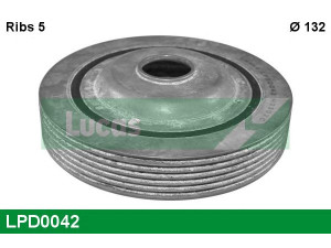 LUCAS ENGINE DRIVE LPD0042 skriemulys, alkūninis velenas 
 Diržinė pavara -> Dirželio skriemulys
7700101242, 7700105321, 8200313231