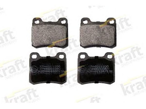 KRAFT AUTOMOTIVE 6011000 stabdžių trinkelių rinkinys, diskinis stabdys 
 Techninės priežiūros dalys -> Papildomas remontas
0004209820, 0024209820, 24209820