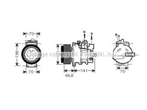 AVA QUALITY COOLING MSK426 kompresorius, oro kondicionierius 
 Oro kondicionavimas -> Kompresorius/dalys
0002309311