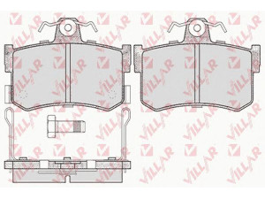 VILLAR 626.0654 stabdžių trinkelių rinkinys, diskinis stabdys 
 Techninės priežiūros dalys -> Papildomas remontas
GBP90302AF, GBP90323, GBP90323AF