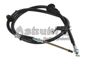 ASHUKI HRK12466 trosas, stovėjimo stabdys 
 Stabdžių sistema -> Valdymo svirtys/trosai
59770-25000, 59770-25200