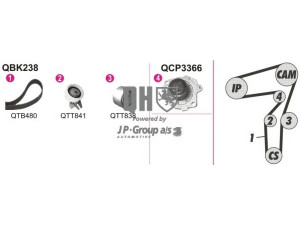 JP GROUP 3314101019 vandens siurblio ir paskirstymo diržo komplektas 
 Aušinimo sistema -> Vandens siurblys/tarpiklis -> Vandens siurblys
46432248, 46457742, 46515970, 46515972