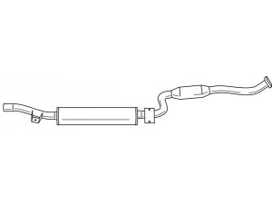 AKS DASIS SG53420 vidurinis duslintuvas