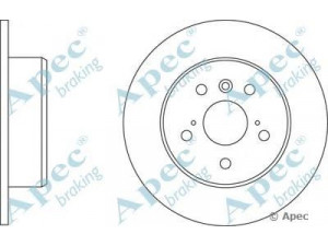 APEC braking DSK2795 stabdžių diskas 
 Dviratė transporto priemonės -> Stabdžių sistema -> Stabdžių diskai / priedai
4243133030, 4243133050