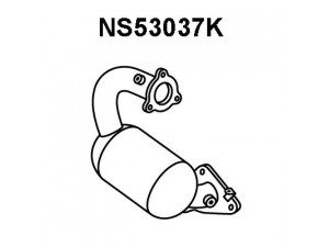 VENEPORTE NS53037K katalizatoriaus keitiklis 
 Išmetimo sistema -> Katalizatoriaus keitiklis
208A0JD50A, 208A0JD51A