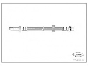 CORTECO 19020538 stabdžių žarnelė 
 Stabdžių sistema -> Stabdžių žarnelės
1L0611701, 1L0611701A, 1L0611701