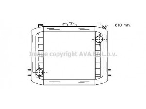 AVA QUALITY COOLING RE2018 radiatorius, variklio aušinimas
5000749469