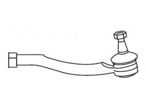 FRAP 4488 skersinės vairo trauklės galas 
 Vairavimas -> Vairo mechanizmo sujungimai
568201W000