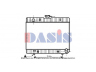AKS DASIS 122640N radiatorius, variklio aušinimas 
 Aušinimo sistema -> Radiatorius/alyvos aušintuvas -> Radiatorius/dalys
1235013801, A1235013801