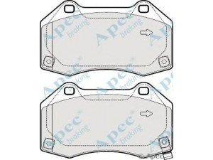APEC braking PAD1893 stabdžių trinkelių rinkinys, diskinis stabdys 
 Techninės priežiūros dalys -> Papildomas remontas
1605145, 95509897, 95515503