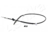 ASHIKA 131-04-402 trosas, stovėjimo stabdys 
 Stabdžių sistema -> Valdymo svirtys/trosai
47560S1AE02, 47560S1AE03, 47560S1AE04