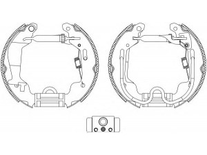 HELLA PAGID 8DB 355 004-781 stabdžių trinkelių komplektas 
 Techninės priežiūros dalys -> Papildomas remontas
09214834, 4705128, 5320076G10, 5320076G40