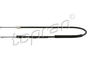 TOPRAN 408 405 trosas, stovėjimo stabdys 
 Stabdžių sistema -> Valdymo svirtys/trosai
639 420 36 85, 639 427 05 38