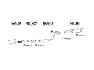 VENEPORTE 470081 išmetimo sistema 
 Išmetimo sistema -> Išmetimo sistema, visa