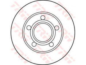 TRW DF2655 stabdžių diskas 
 Stabdžių sistema -> Diskinis stabdys -> Stabdžių diskas
895615601A