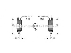 AVA QUALITY COOLING HYD117 džiovintuvas, oro kondicionierius 
 Oro kondicionavimas -> Džiovintuvas
9780138001, 9780138001