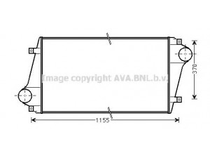 AVA QUALITY COOLING VL4049 tarpinis suslėgto oro aušintuvas, kompresorius
8113576, 85000621, 9523815