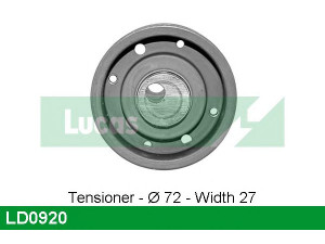 LUCAS ENGINE DRIVE LD0920 įtempiklio skriemulys, paskirstymo diržas
1639176, 2EU2922A, V86HF16254AA