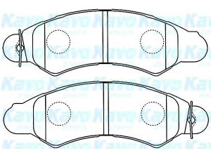 KAVO PARTS BP-8022 stabdžių trinkelių rinkinys, diskinis stabdys
26296TC000, 26296TC020, AY040KE139