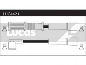 LUCAS ELECTRICAL LUC4421 uždegimo laido komplektas 
 Kibirkšties / kaitinamasis uždegimas -> Uždegimo laidai/jungtys