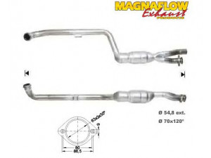 MAGNAFLOW 75016D katalizatoriaus keitiklis 
 Išmetimo sistema -> Katalizatoriaus keitiklis
2114901419