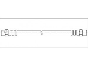WOKING G1900.55 stabdžių žarnelė 
 Stabdžių sistema -> Stabdžių žarnelės
34321108135, 34321113183, 34321115695
