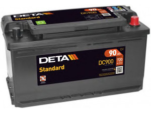 DETA DC900 starterio akumuliatorius; starterio akumuliatorius 
 Elektros įranga -> Akumuliatorius
61 21 6 946 334, 61 21 8 385 398