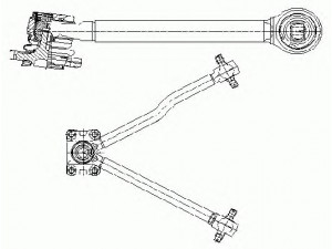 LEMFÖRDER 065 390 052 616 vikšro valdymo svirtis