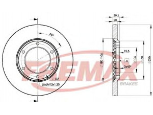 FREMAX BD-7000 stabdžių diskas 
 Stabdžių sistema -> Diskinis stabdys -> Stabdžių diskas
40206-C7000, 40206-C7001, 40206-G9500