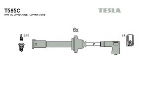 TESLA T595C uždegimo laido komplektas 
 Kibirkšties / kaitinamasis uždegimas -> Uždegimo laidai/jungtys
60564150