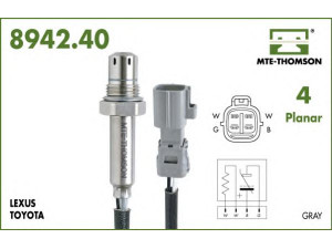 MTE-THOMSON 8942.40.035 lambda jutiklis 
 Variklis -> Variklio elektra
89465-02280, 89465-05190, 89465-128000