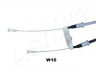 ASHIKA 131-0W-W10 trosas, stovėjimo stabdys 
 Stabdžių sistema -> Valdymo svirtys/trosai
90235948