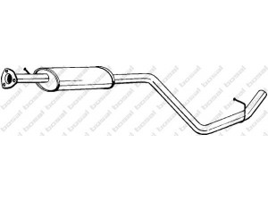 BOSAL 283-529 vidurinis duslintuvas 
 Išmetimo sistema -> Duslintuvas
96311377