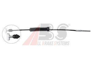A.B.S. K12821 trosas, stovėjimo stabdys 
 Stabdžių sistema -> Valdymo svirtys/trosai
46410-05020