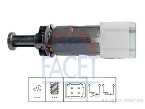 FACET 7.1149 stabdžių žibinto jungiklis 
 Stabdžių sistema -> Stabdžių žibinto jungiklis
MR-977584, 25320-00QAA, 44 04 452