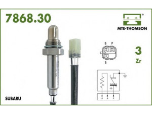MTE-THOMSON 7868.30.048 lambda jutiklis 
 Variklis -> Variklio elektra
22690-AA170, 22690-AA090, 22690-AA150
