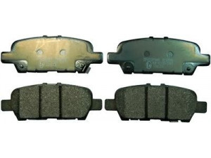 DENCKERMANN B110998 stabdžių trinkelių rinkinys, diskinis stabdys 
 Techninės priežiūros dalys -> Papildomas remontas
D40609N00A, D4M609N00A, D4M609N00B