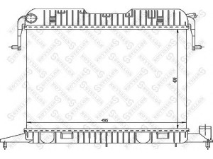 STELLOX 10-26006-SX radiatorius, variklio aušinimas 
 Aušinimo sistema -> Radiatorius/alyvos aušintuvas -> Radiatorius/dalys
03093049, 1300009, 1300011, 1300131